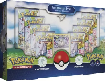 Pokemon GO Strahlendes Evoli Premium Kollektion